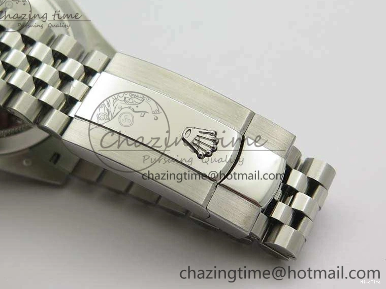 MiroTime 0325 SoftTouch DateJust 228238 SS Noob 1:1 Best Edition Blue Dial Diamond On Jubilee Bracelet A 3498